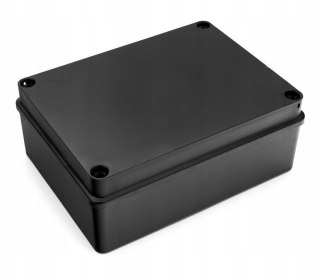 Puszka hermetyczna 190 x 140 x 70 bez dławików IP65 bezhalogenowa, czarna PAWBOL S-B416C PAWBOL