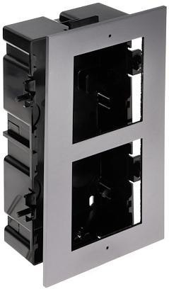 Ramka z puszką do montażu podtynkowego 2-modułowa HIKVISION DS-KD-ACF2(Plastic) HIKVISION