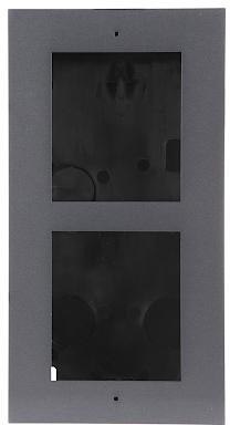 Ramka z puszką do montażu podtynkowego 2-modułowa HIKVISION DS-KD-ACF2(Plastic) HIKVISION