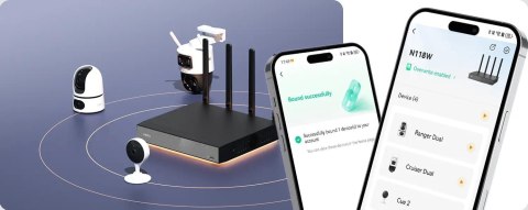 Rejestrator IP Imou N118W Wi-Fi 18- kanałowy IMOU