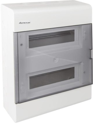Rozdzielnica modułowa 2x12 natynkowa (N+PE) IP40 SRn-24 Elektro Plast Opatówek ELEKTRO-PLAST OPATÓWEK