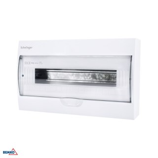 Rozdzielnica natynkowa IP40 ZACISKI 18N+18PE 1x18P SCHELINGER