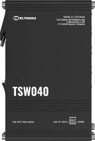 Teltonika TSW040 switch przemysłowy PoE (TSW04000000) TELTONIKA