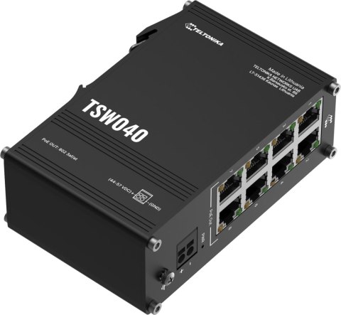 Teltonika TSW040 switch przemysłowy PoE (TSW04000000) TELTONIKA