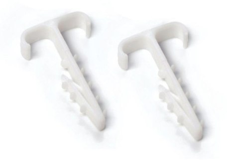 UCHWYT DO PRZEWODÓW PŁASKICH, PODWÓJNY UWT-1 (100szt.) TRYTYT