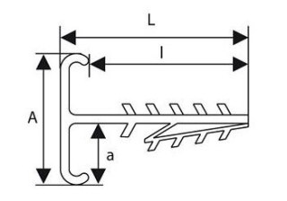 UCHWYT DO PRZEWODÓW PŁASKICH, PODWÓJNY UWT-1 (100szt.) TRYTYT