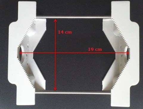 UCHWYT SŁUPOWY DO KAMER 15-B023 (GL-218A) INNY-FT