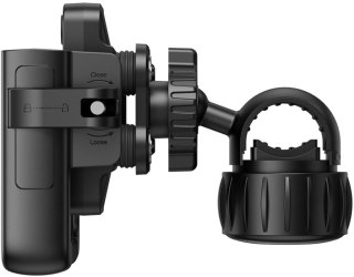 Uchwyt na telefon Baseus GoTrip na rower, hulajnogę, skuter - czarny BASEUS