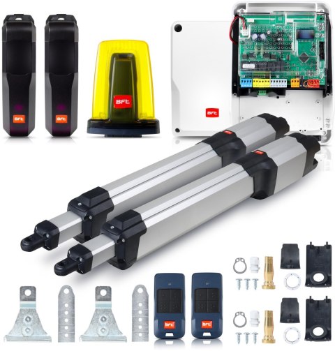 Zestaw BFT KUSTOS BT B40 KIT INT do 8m bram dwuskrzydłowych BFT