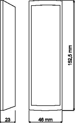 Czytnik zbliżeniowy ROGER PRT12MF-R4-BK ROGER