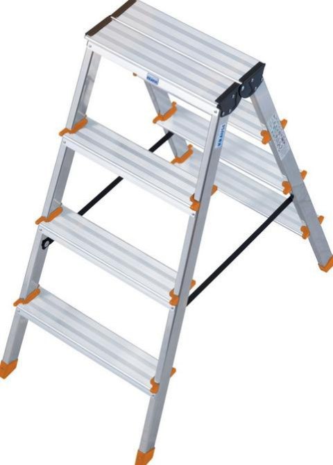 Drabina aluminiowa dwustronna Krause DOPPLO 2x4 120403 Krause