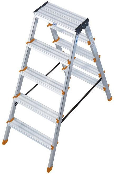 Drabina aluminiowa dwustronna Krause DOPPLO 2x5 120410 Krause