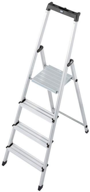 Drabina aluminiowa jednostronna Krause SOLIDY 1x4 126221 Krause