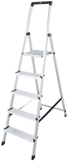 Drabina aluminiowa jednostronna Krause SOLIDY 1x5 126238 Krause