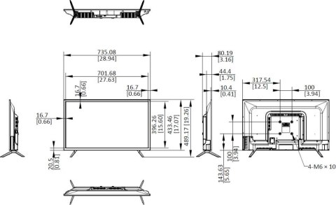 Monitor Hikvision DS-D5032F3-1V0S HIKVISION