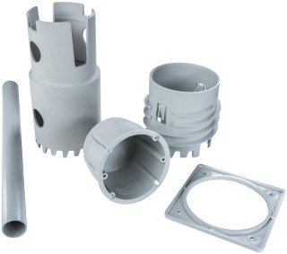 Puszka elektroinstalacyjna do izolacji końcowej z otwornicą KOPOS KEFZ80/VDZ_KB KOPOS