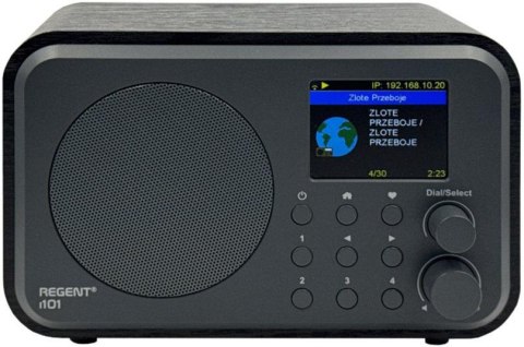 Radio internetowe Ferguson Regent i101 | DAB+ | FM RDS / Akumulator 2000 mAh (Czarne) FERGUSON