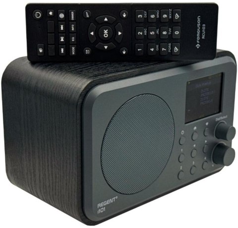 Radio internetowe Ferguson Regent i101 | DAB+ | FM RDS / Akumulator 2000 mAh (Czarne) FERGUSON