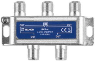 Rozgałęźnik TELMOR RCT-4 Splitter 4x 1.2G TELMOR