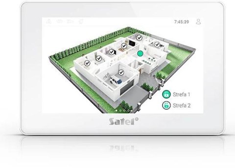 SATEL Manipulator z ekranem dotykowym 7" INT-TSH2R-W biały SATEL