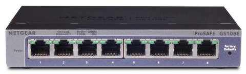 SWITCH NETGEAR GS108E-400EUS NETGEAR