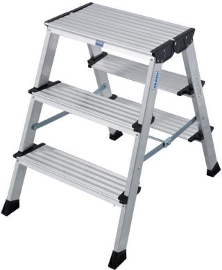 Schodki dwustronne Krause TREPPO 2x3 składane 126030 Krause