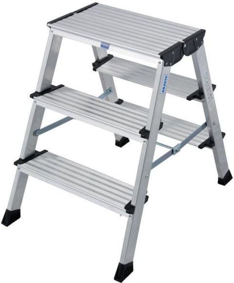 Schodki dwustronne Krause TREPPO 2x3 składane 126030 Krause
