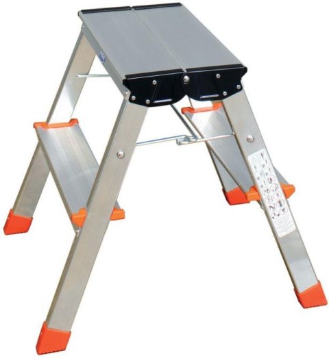 Schodki dwustronne Krause TREPPY 2x2 składane 130020 Krause