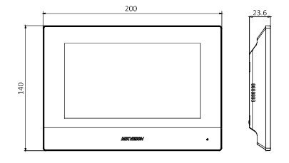 Zestaw wideodomofonowy Hikvision DS-KIS603-P(C) HIKVISION