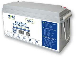 AKUMULATOR VOLT POLSKA LITOWO-ŻELAZOWO-FOSFORANOWY LiFePO4 25,6V 150Ah 150A VOLT POLSKA