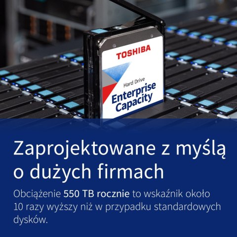 Dysk HDD Toshiba Enterprise MG Series 10TB MG10ADA10TE TOSHIBA