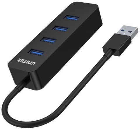 Hub USB Unitek H1117A, 4 porty, USB-C, USB 3.1, aktywny, 10W UNITEK