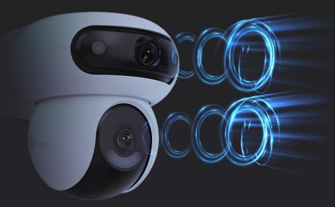 Kamera IP Ezviz HB90X Dual 4G Wi-Fi Kit 4MP+4MP z panelem solarnym 8W EZVIZ