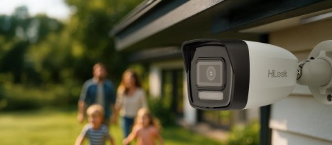 Kamera IP Hilook IPC-B140HA-LUC tuba 4MP Smart-hybrid Light HILOOK