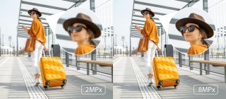 Kamera IP Hilook IPC-T240HA-LUC kopułka 4MP Smart-hybrid Light HILOOK