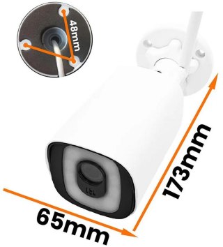 Kamera IP Orllo TZ4 Pro Wi-Fi tuba 6MP Tuya ORLLO