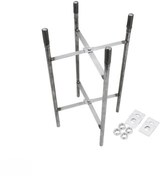 Podstawa fundamentowa BEMKO do słupa oświetleniowego 160×160 mm BEMKO