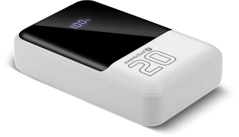 Powerbank everActive Energy Bank EB-20Q 20000 mAh 22,5 W 2x USB-A USB-C biały EVERACTIVE