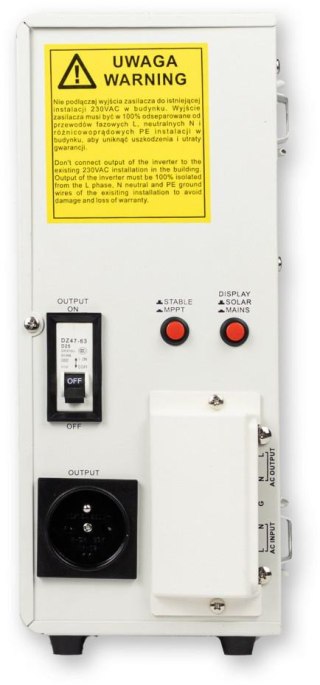 Przetwornica solarna GREEN BOOST PRO 5000 SINUS BYPASS VOLT POLSKA