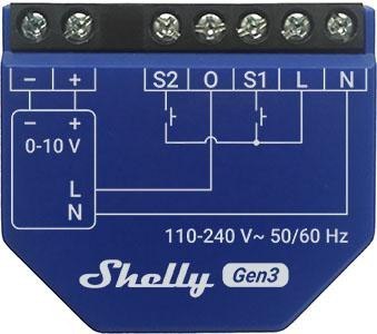 Shelly Dimmer 0/1-10V PM Gen3 SHELLY