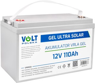 Akumulator Volt Polska GEL VPRO Solar 12V 110Ah VOLT POLSKA