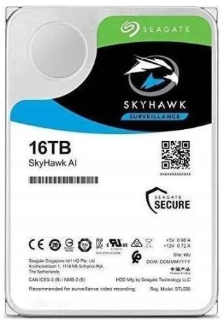 Dysk HDD Seagate SkyHawk AI ST16000VE005 16TB SEAGATE