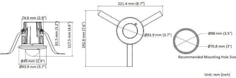 KAMERA IP HIKVISION DS-2CD2E43G2-U (2.8mm) PL HIKVISION