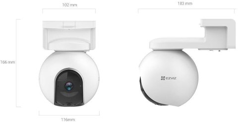 Kamera IP Ezviz EB8 4G 4K Kit 8MP z panelem słonecznym 8W 4G Wi-Fi EZVIZ