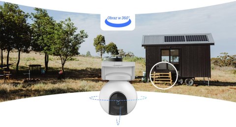 Kamera IP Ezviz EB8 4G 4K Kit 8MP z panelem słonecznym 8W 4G Wi-Fi EZVIZ