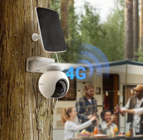 Kamera IP Ezviz EB8 4G 4K Kit 8MP z panelem słonecznym 8W 4G Wi-Fi EZVIZ