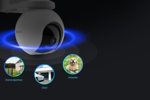 Kamera IP Ezviz EB8 4G 4K Kit 8MP z panelem słonecznym 8W 4G Wi-Fi EZVIZ