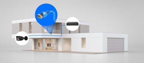 Kamera IP Hilook IPC-B160HA-LU Black tuba 6MP Smart Hybrid Light HILOOK