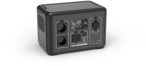 Przenośna stacja zasilania Volt Polska TRAVEL POWERBOX 1200 (600W) 512Wh VOLT POLSKA