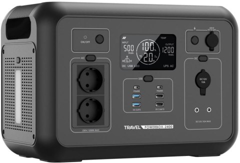 Przenośna stacja zasilania Volt Polska TRAVEL POWERBOX 2400 (1200W) 1008Wh VOLT POLSKA